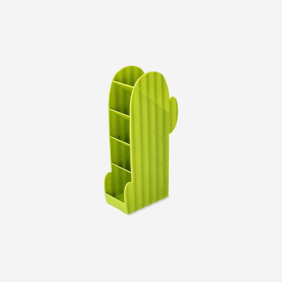 Green Cactus Pencil Holder