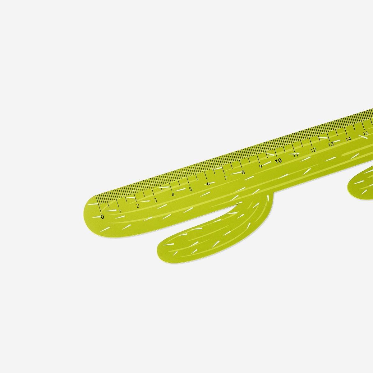 Green Cactus Ruler