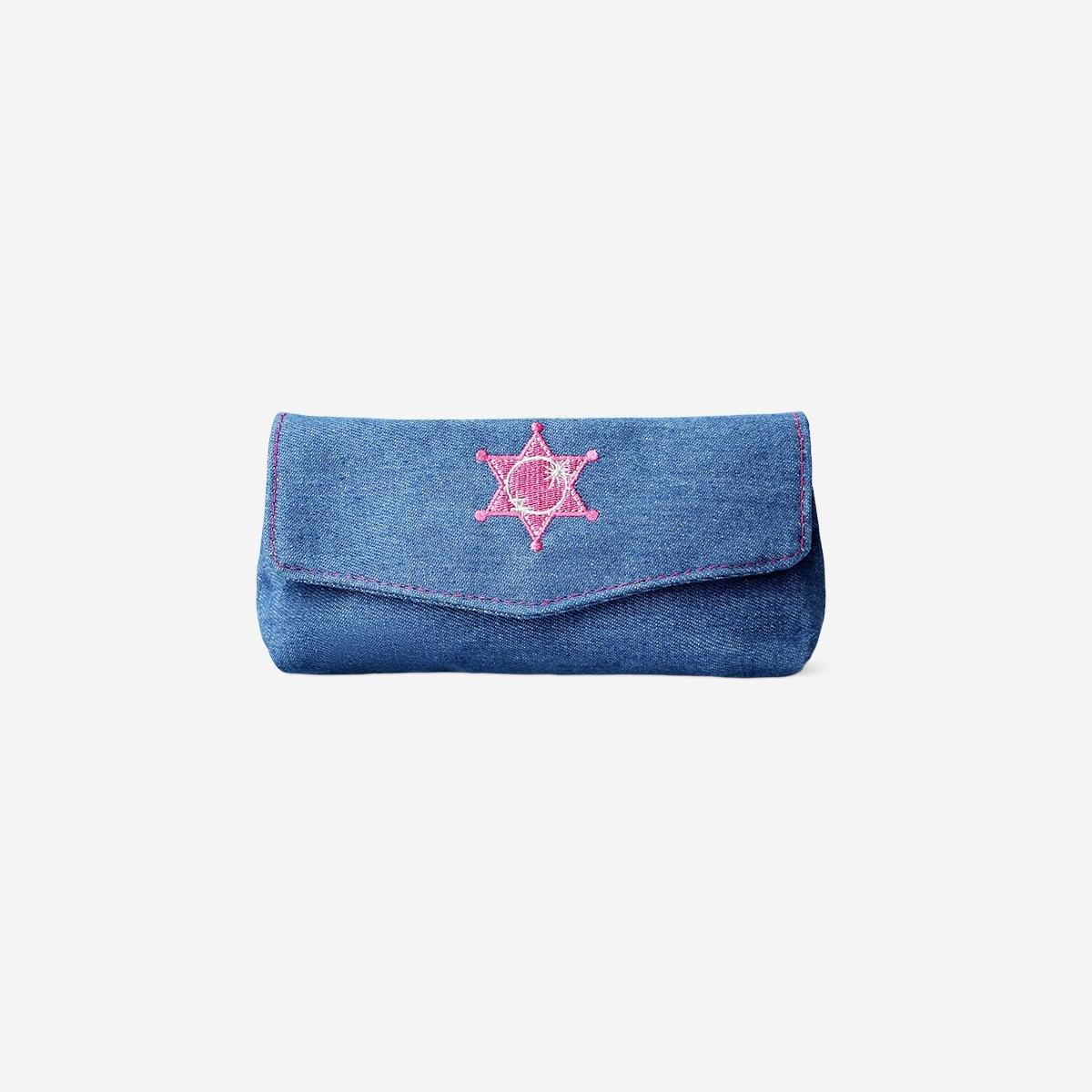 Blue Denim Pencil Case