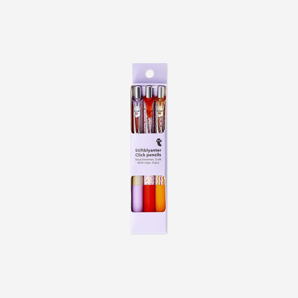 Multicolour Propelling Pencils - 3 Pcs
