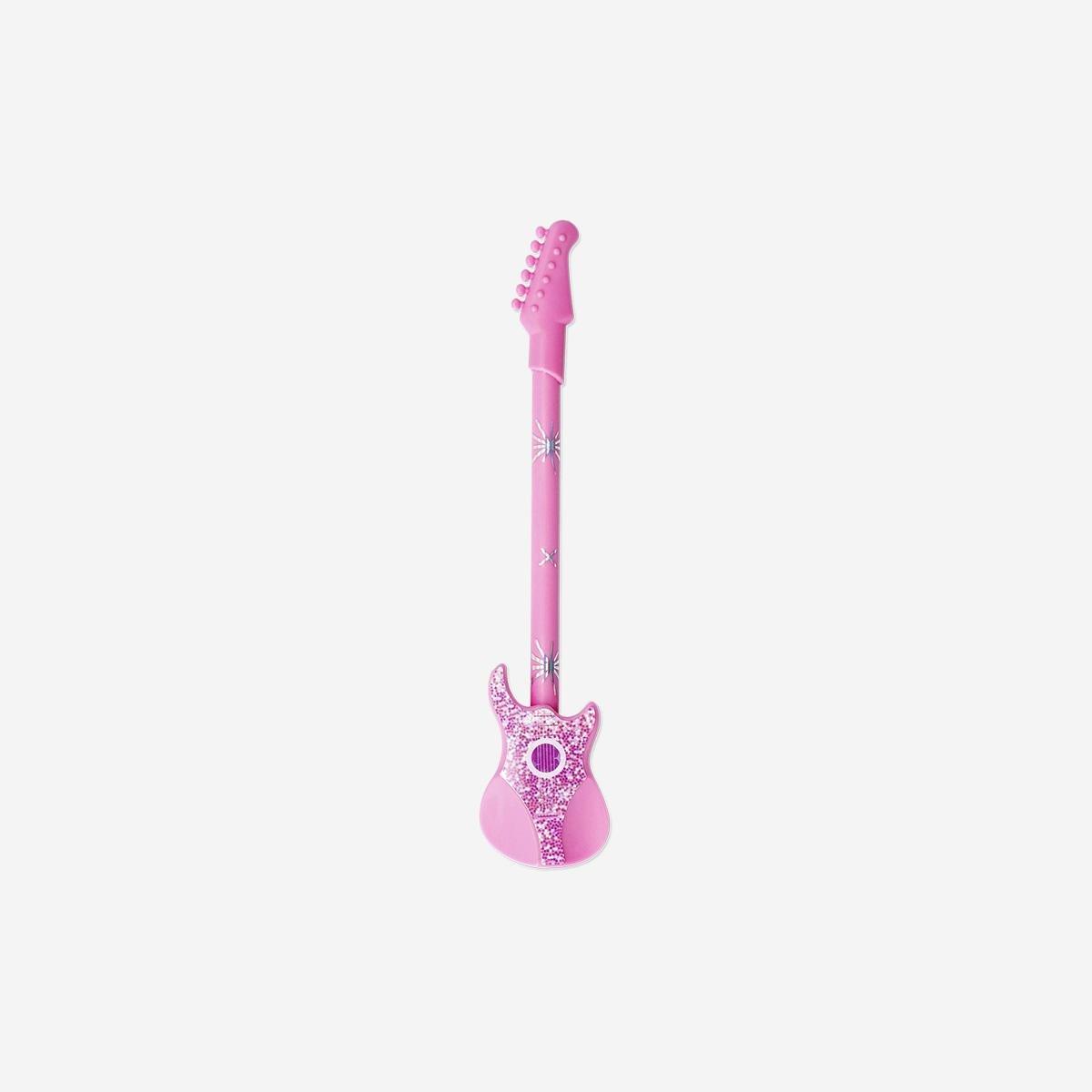 PINK       Guitar ballpoint pen - Black ink