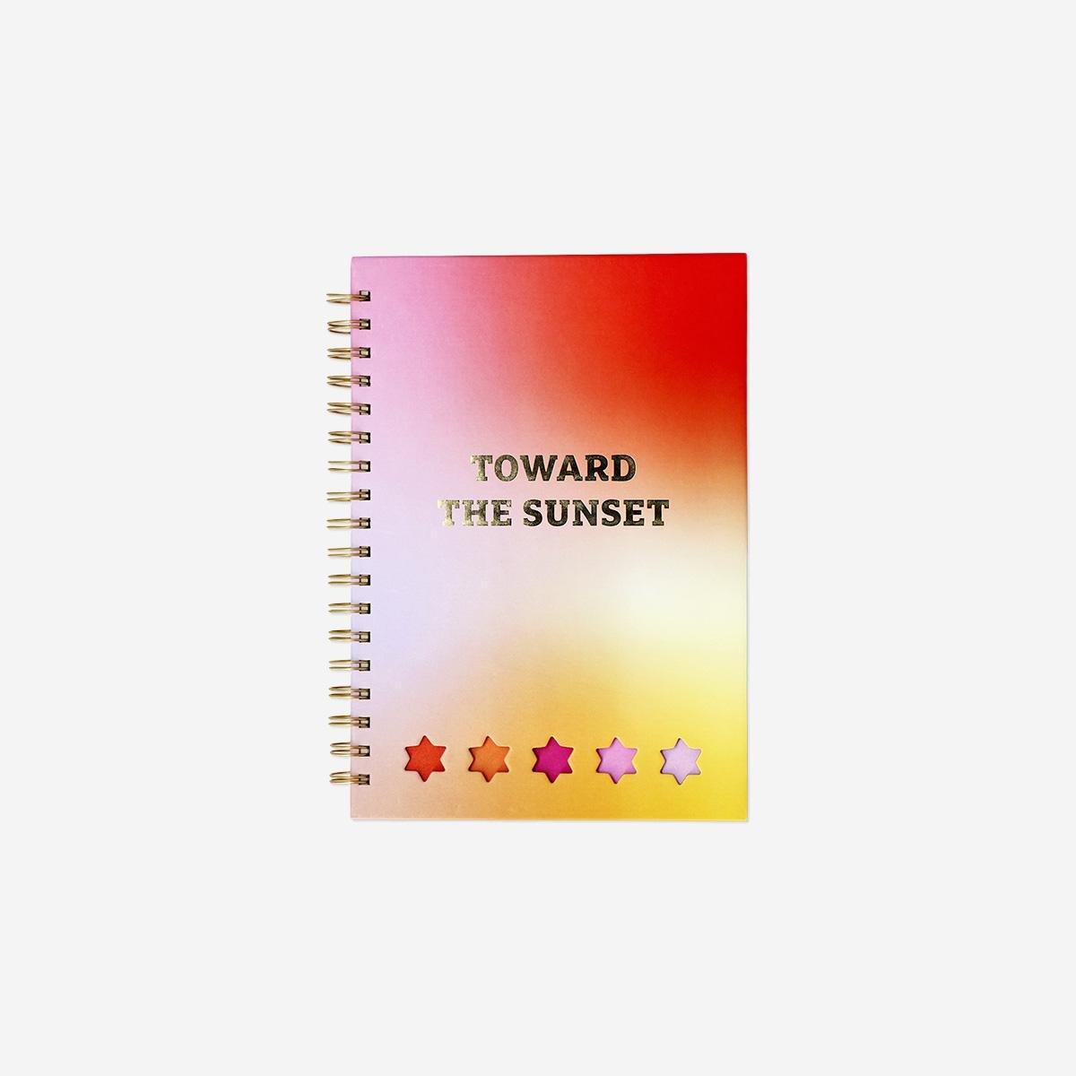 Multicolour B5 Notebook With Page Markers And Pen