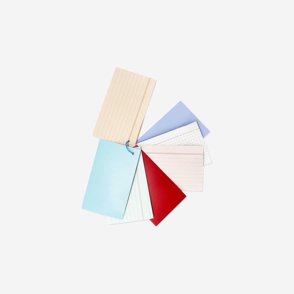 Multicolour Rainbow Flash Cards