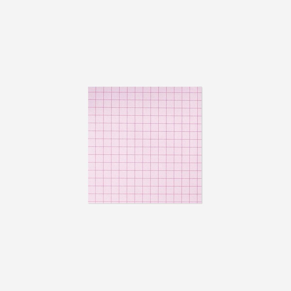 Multicolour Sticky Notes With Grid Pattern