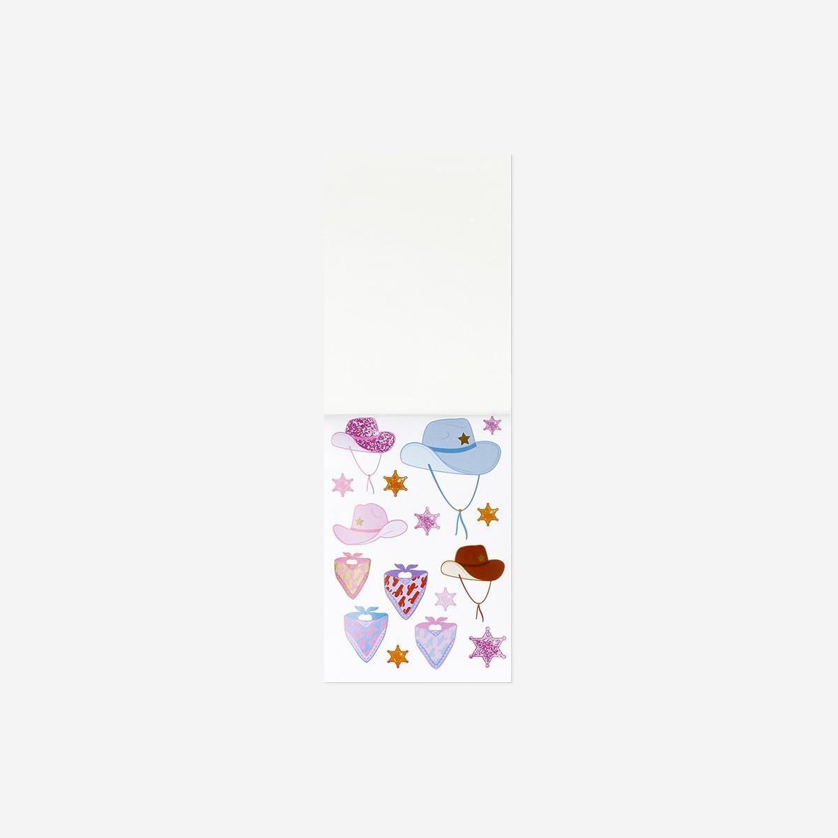 Multicolour Western Themed Stickers