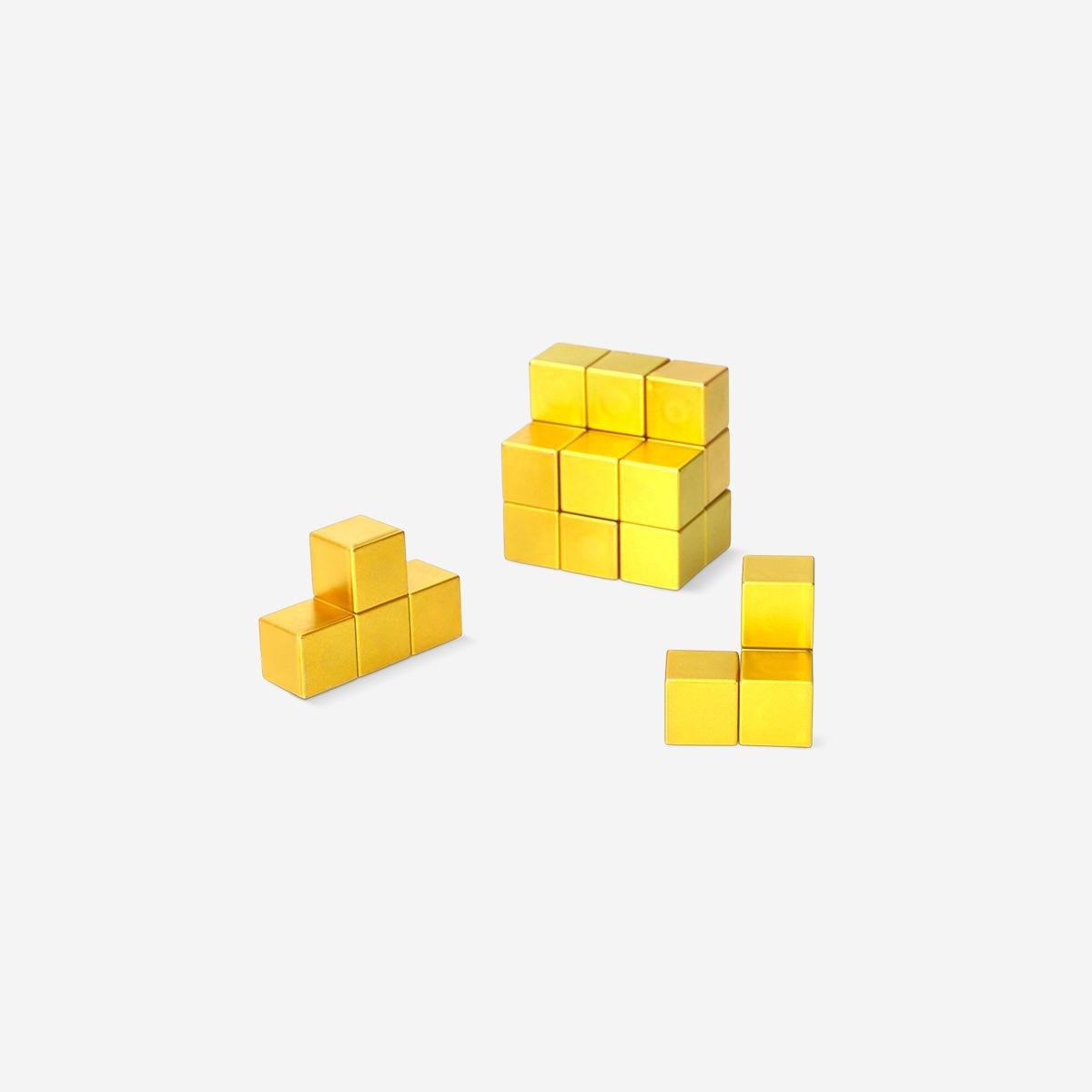 Gold Magnetic Iq Cube