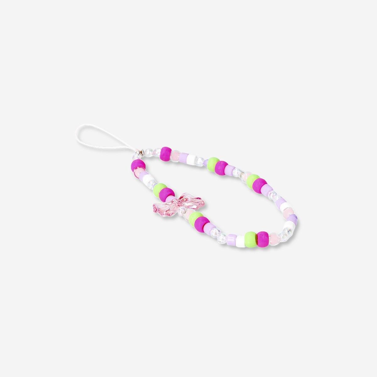 Multicolour Beaded Phone Charm