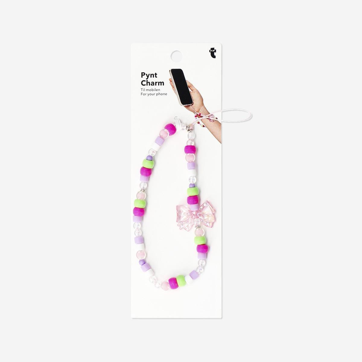 Multicolour Beaded Phone Charm
