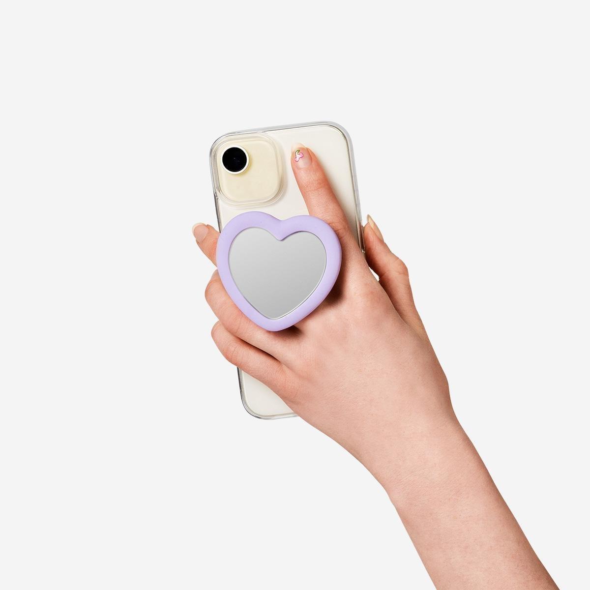 Purple Heart Smartphone Grip