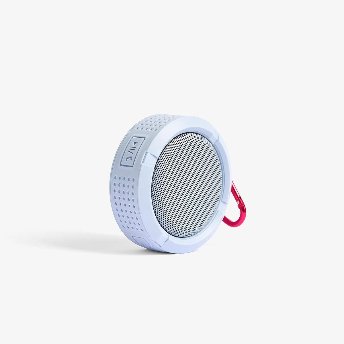 Blue Wireless Speaker With Carabiner