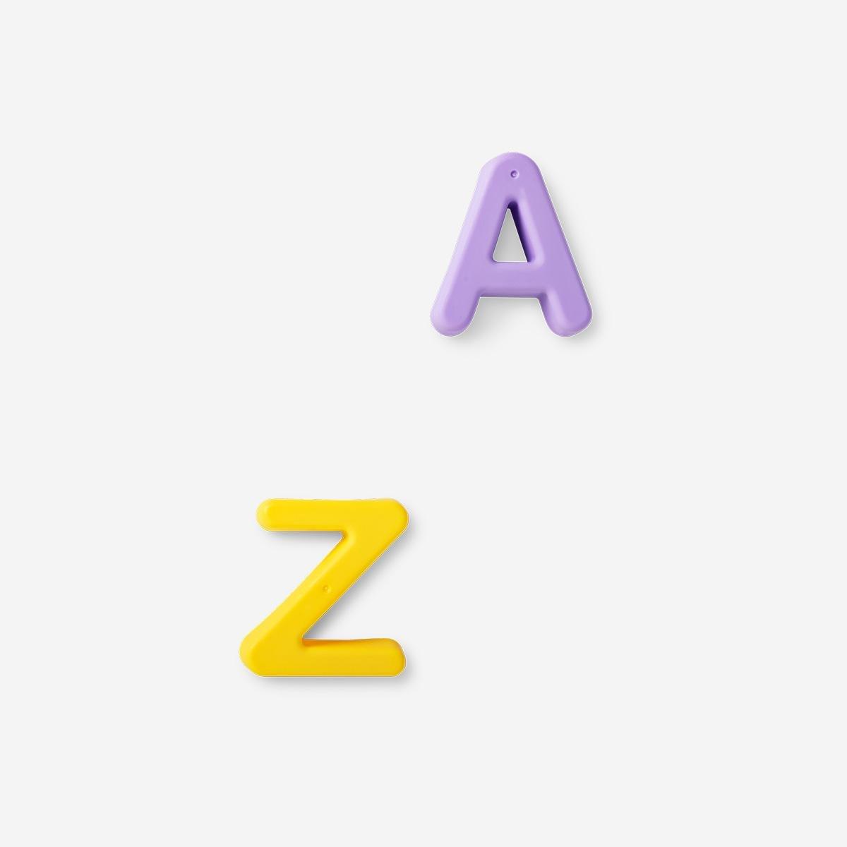 Multicolour Alphabet Sand Moulds - 26 Pcs