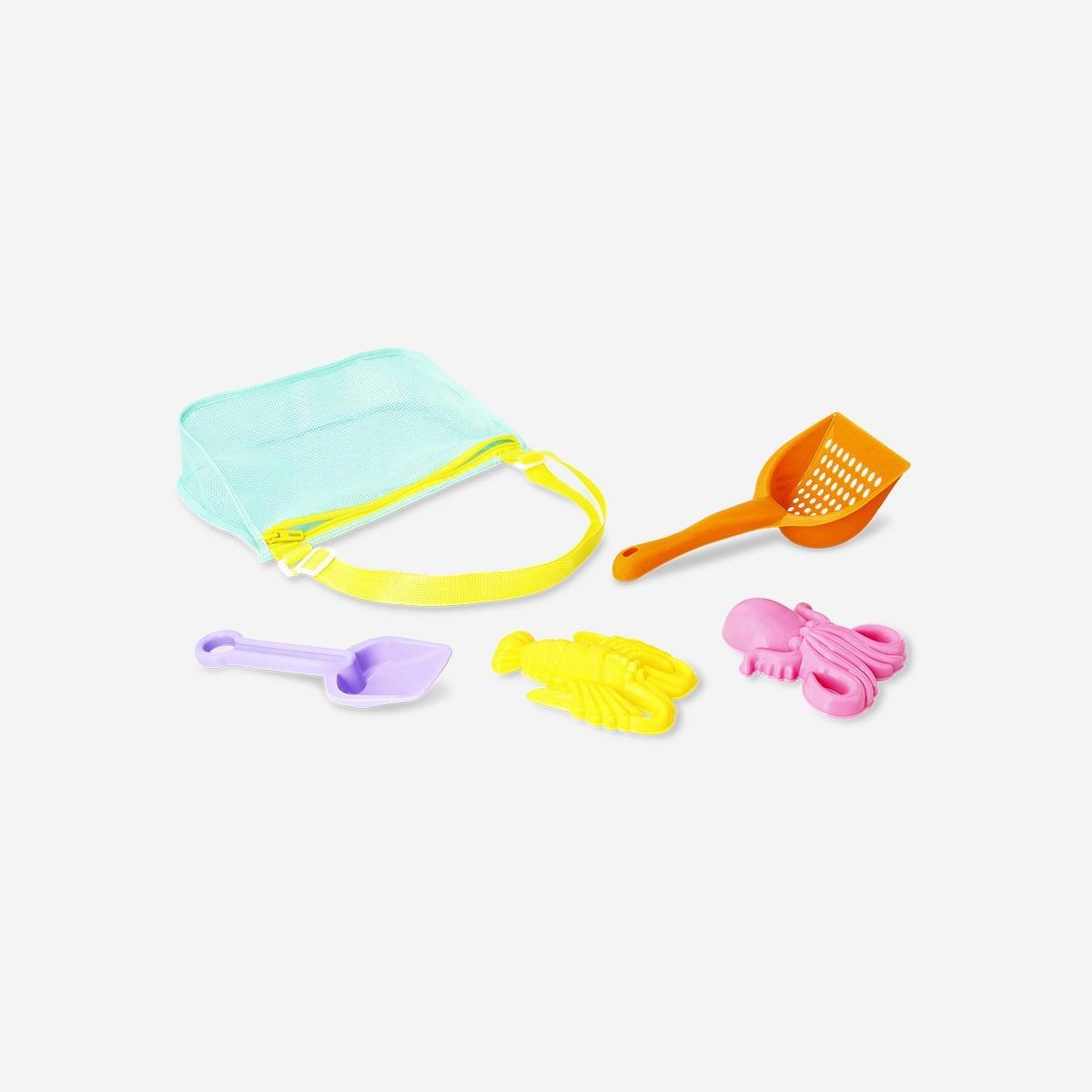 Multicolour Sand Bag Beach Set - 4 Pcs