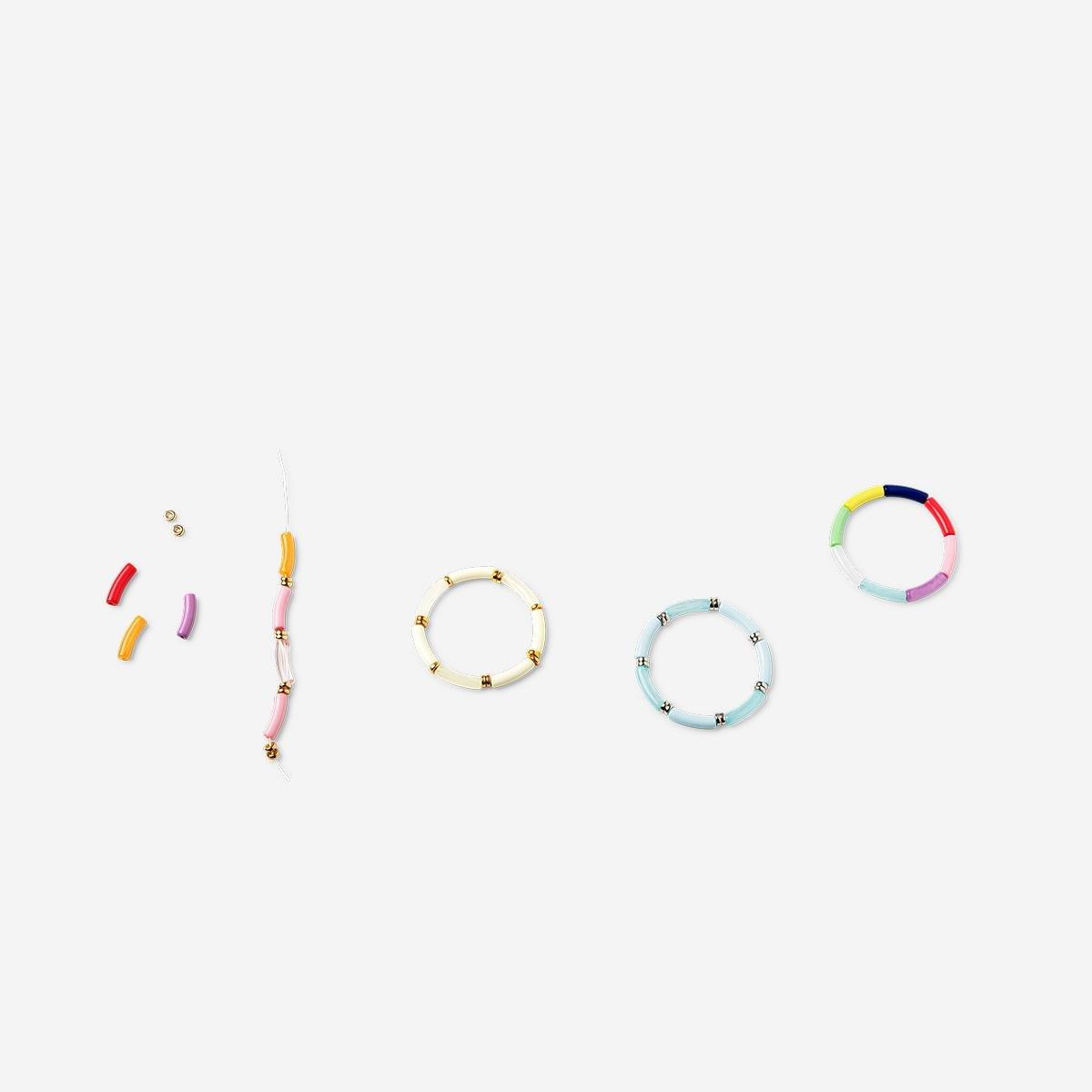 Multicolour String Bead Set
