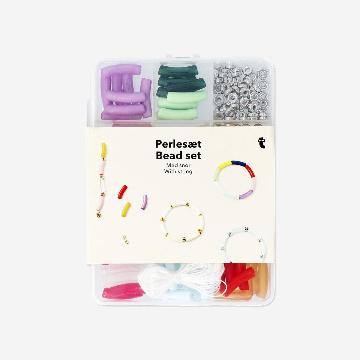 Multicolour String Bead Set