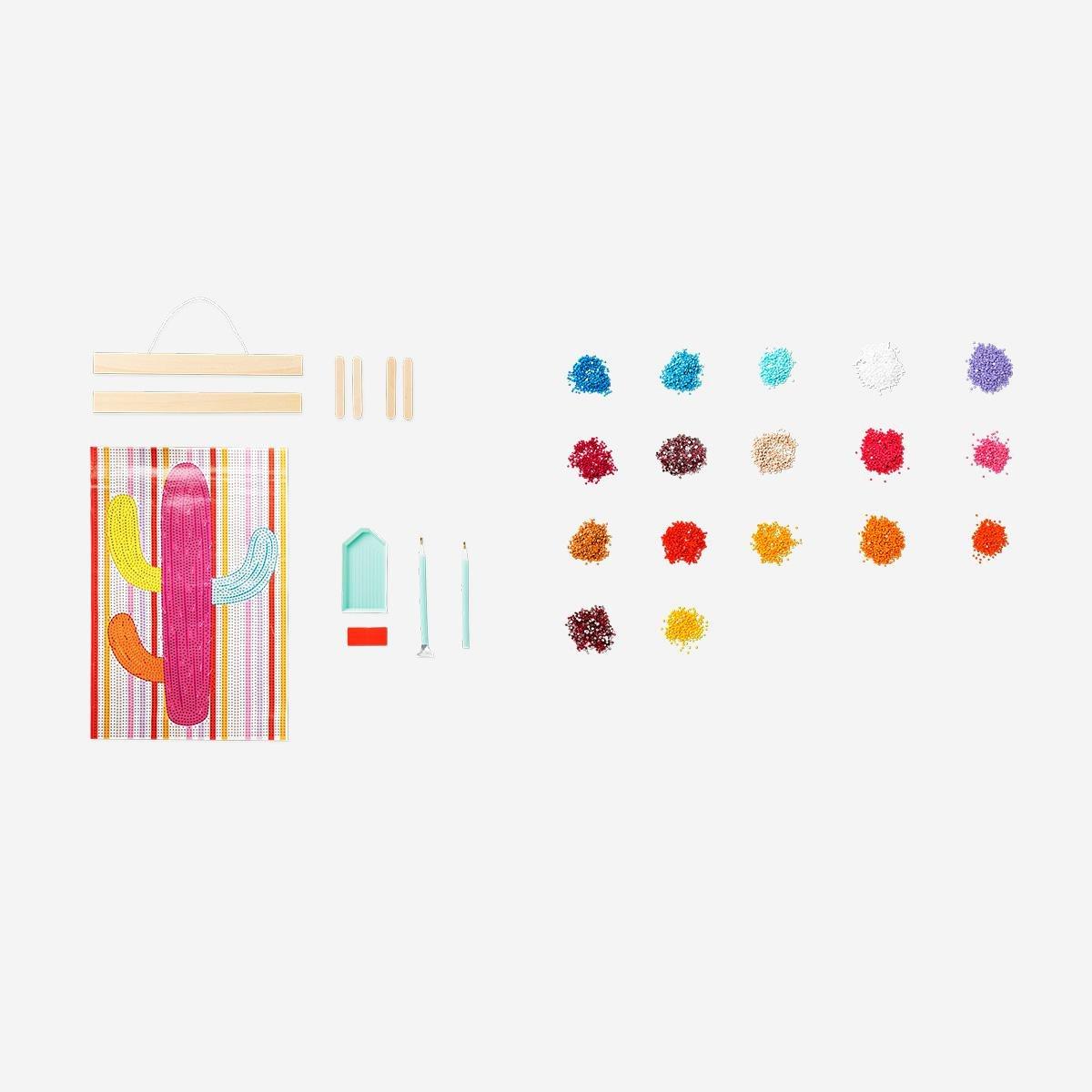 Multicolour Diy Rhinestone Hanging Artwork