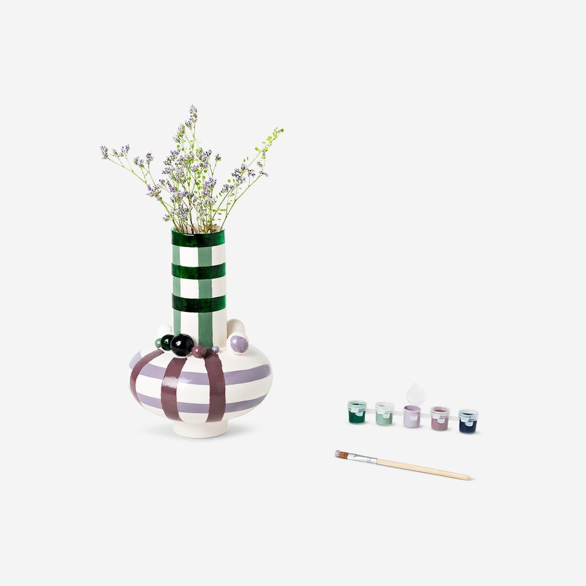 Multicolour Diy Ceramic Vase