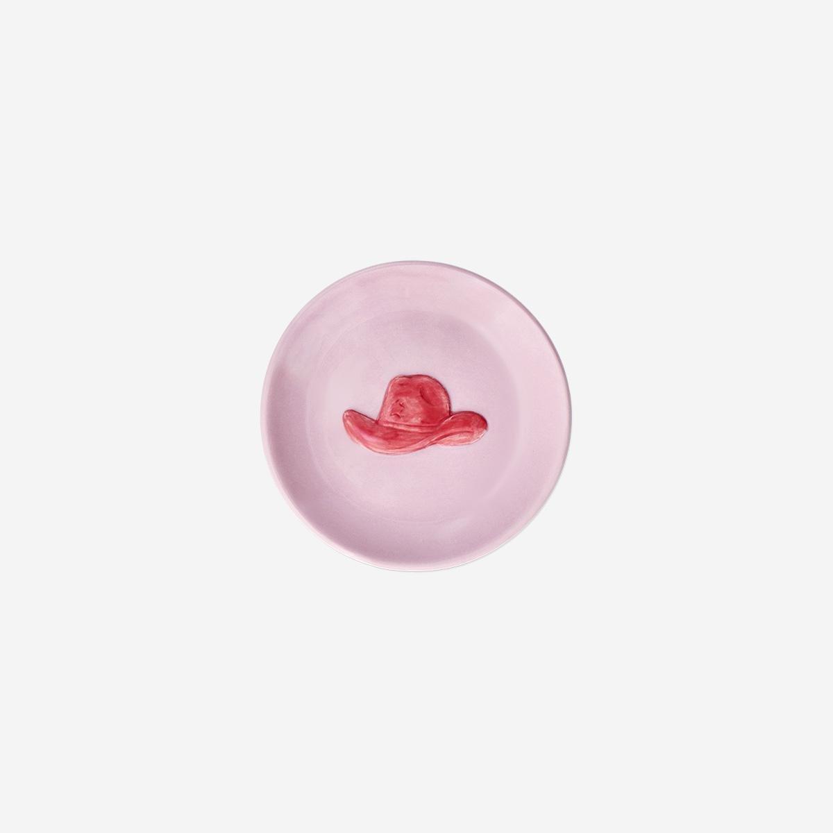 Pink Cowboy Hat Dish