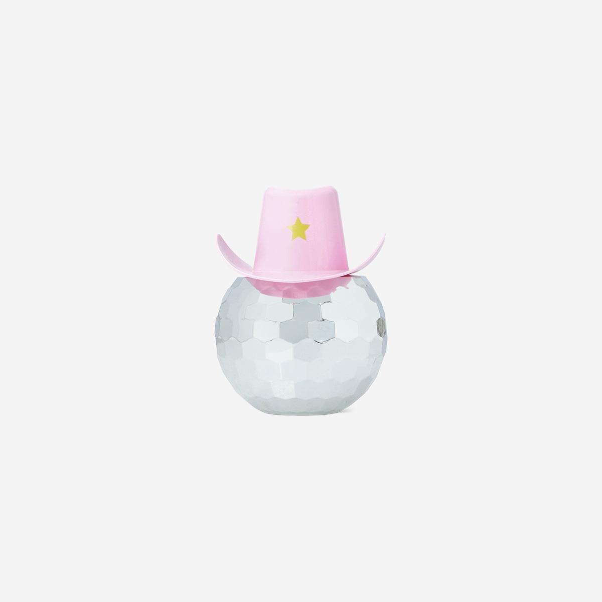 Multicolour Cowboy Hat Vase - 11 Cm