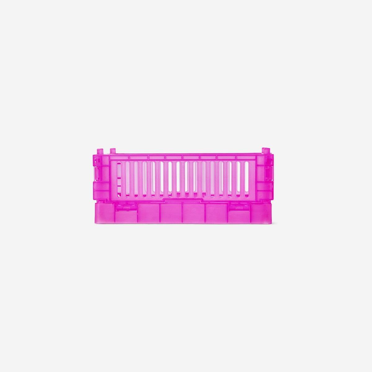 Pink Collapsible Storage Box - 15 Cm