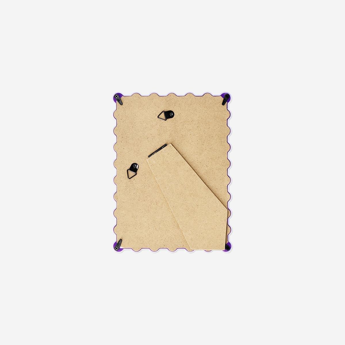Purple Bubble Picture Frame - 13 X 18 Cm