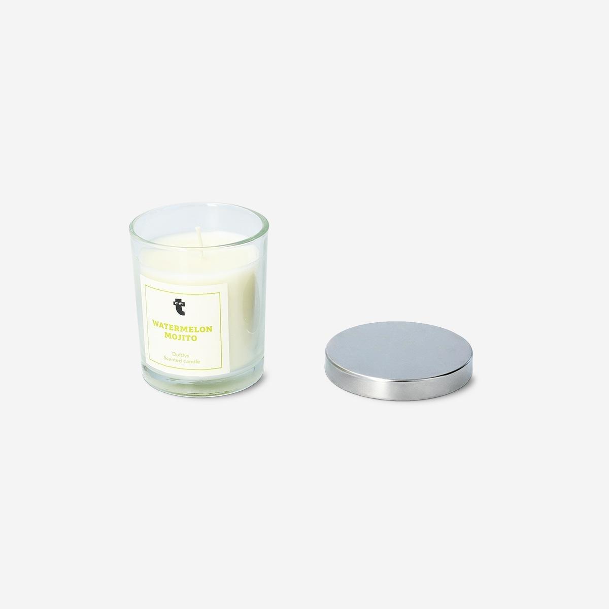 White Watermelon Scented Tealights, 18 Pcs