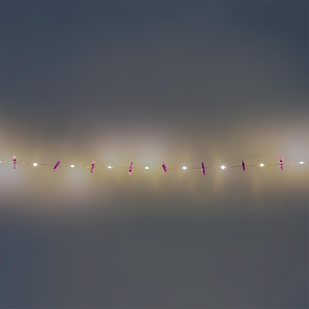 Multicolour Clips String Lights - 220 Cm