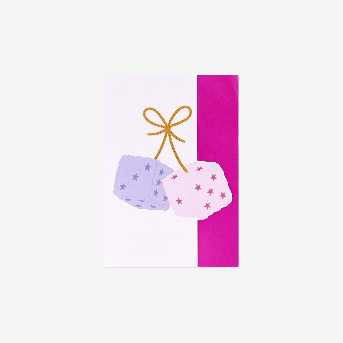 Multicolour B5 Dice Icon Grid Exercise Book