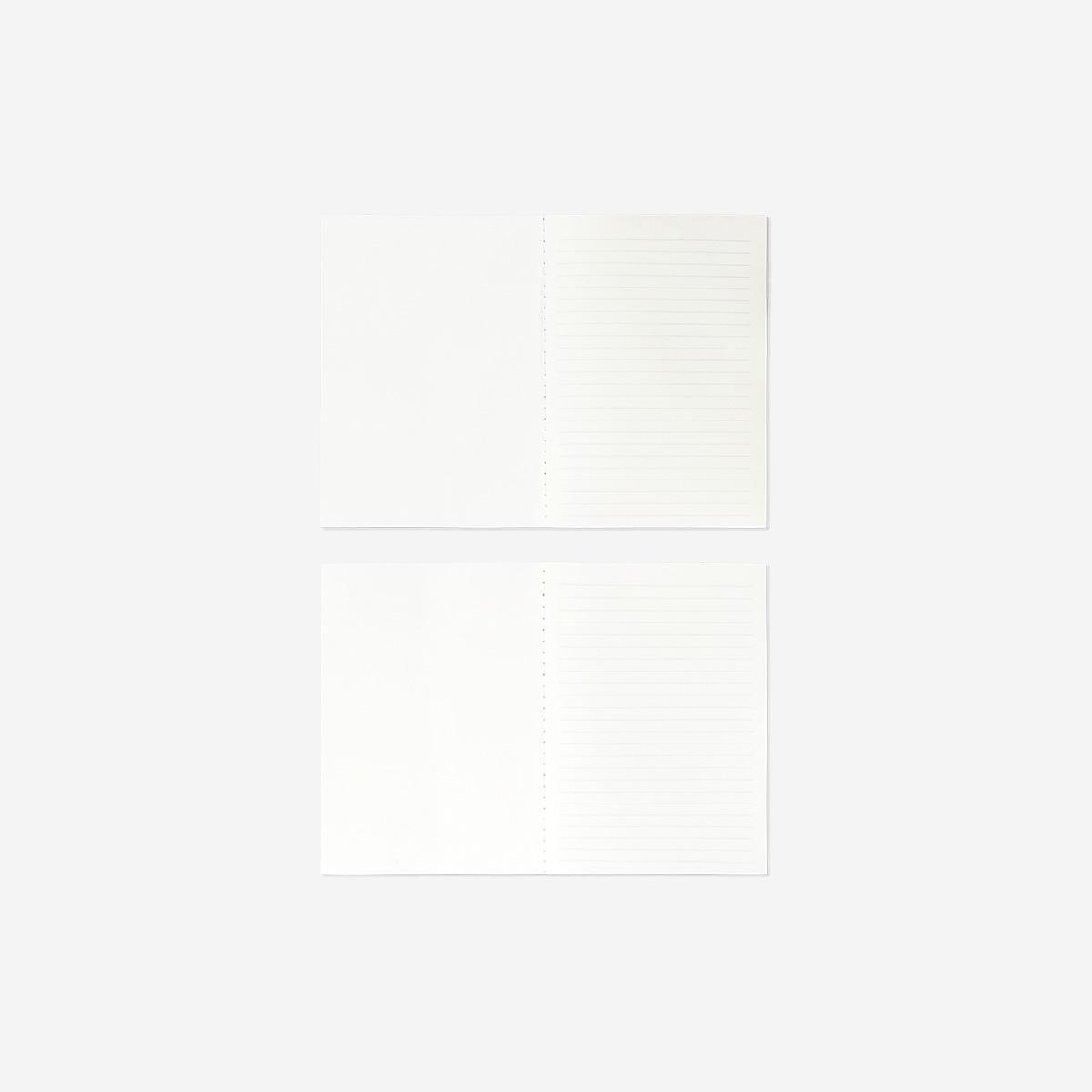 Multicolour A5 Lined Exercise Books - 2 Pcs