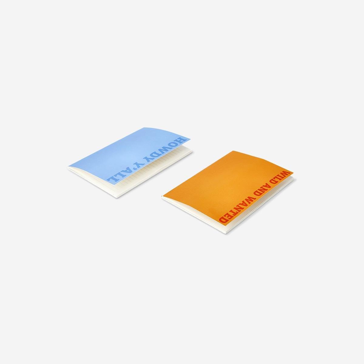 Multicolour A5 Lined Exercise Books - 2 Pcs