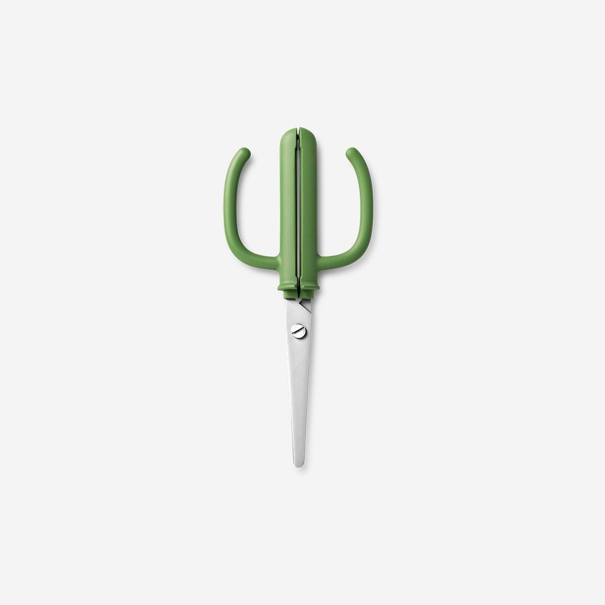 Green Cactus Scissors