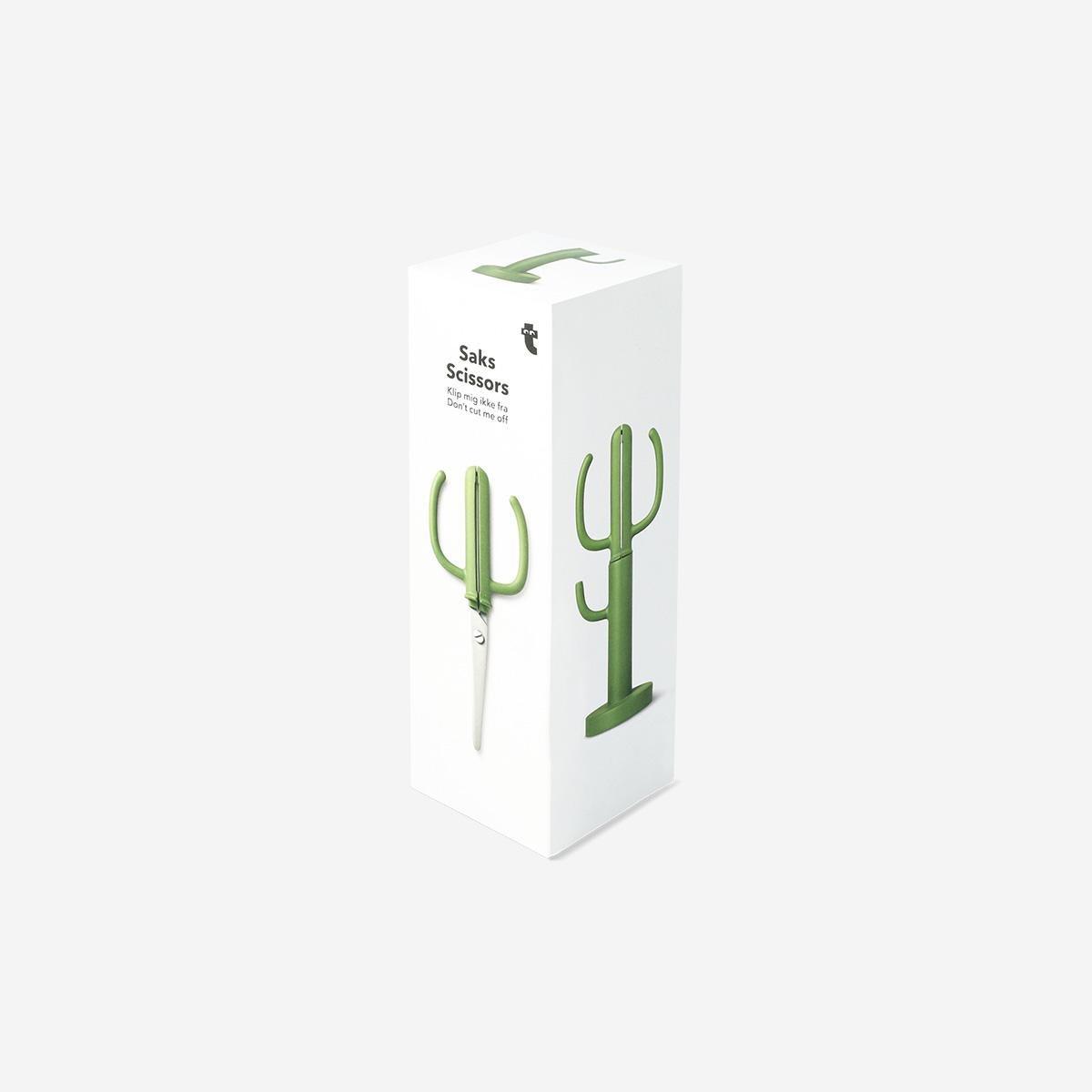 Green Cactus Scissors