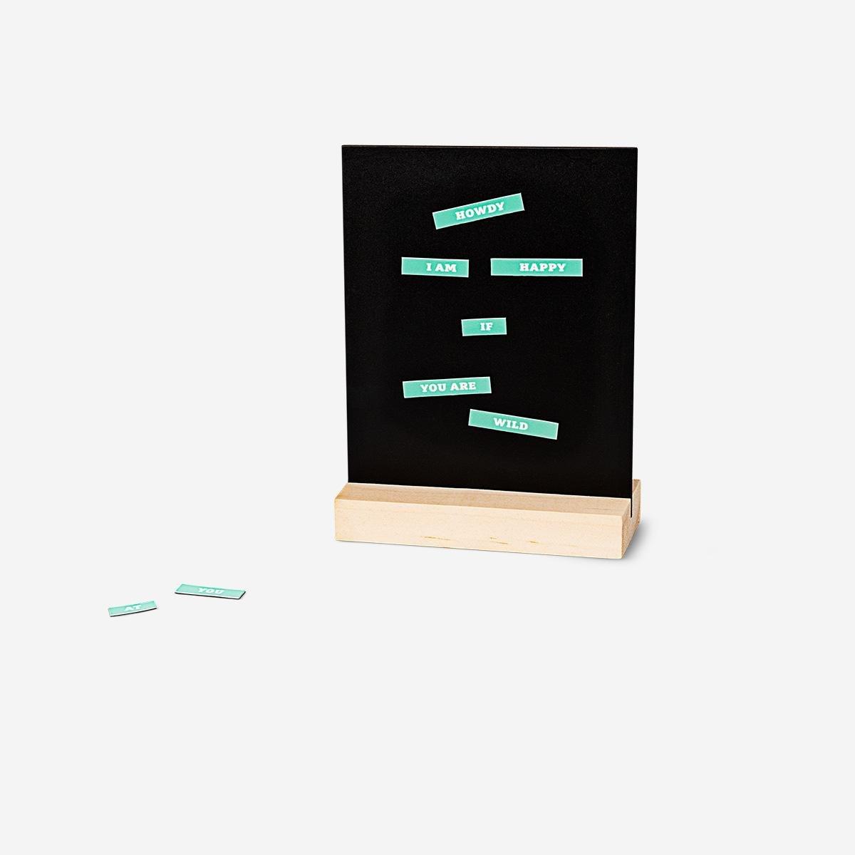 Multicolour Magnetic Board With Words