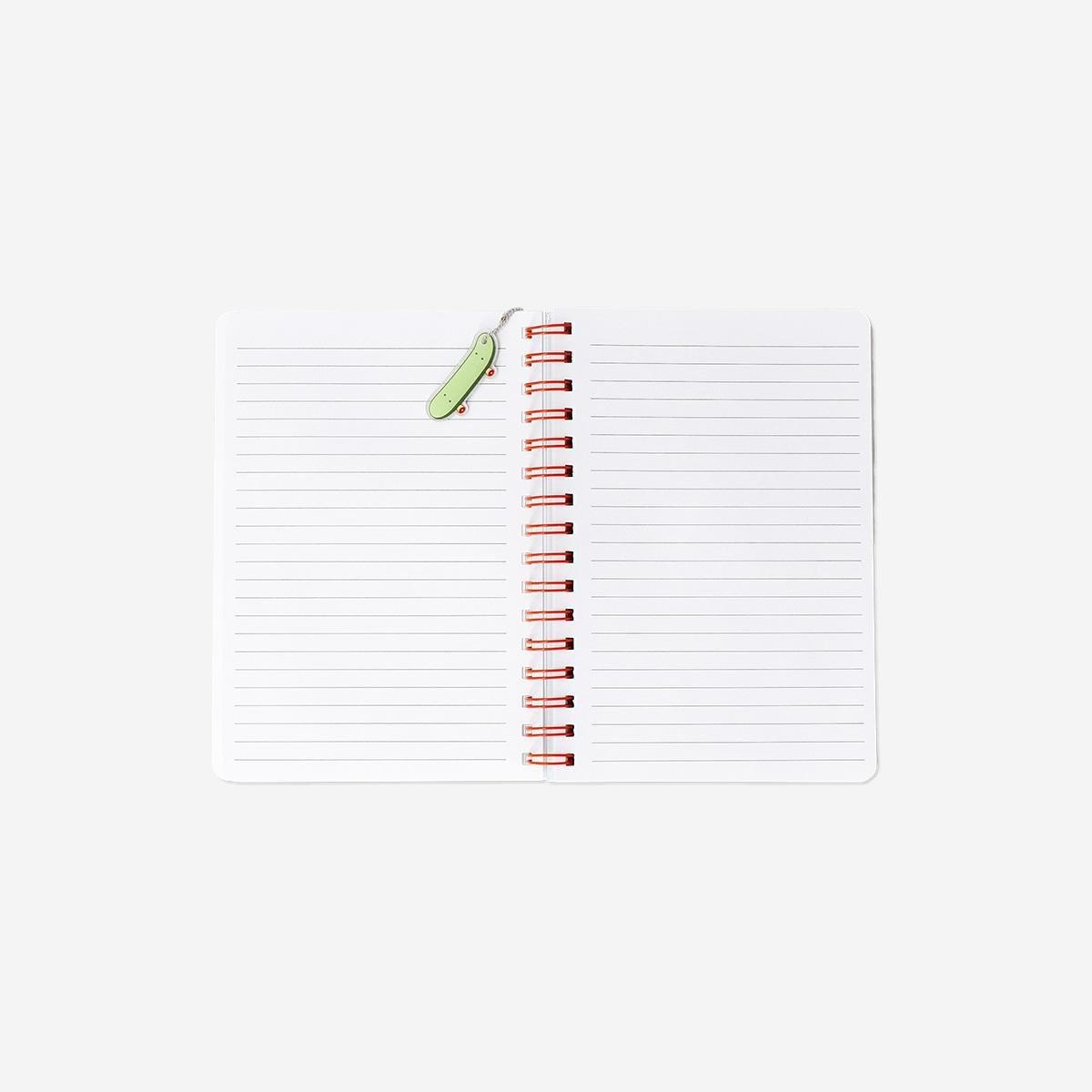 Multicolour A5 Popping Icons Notebook