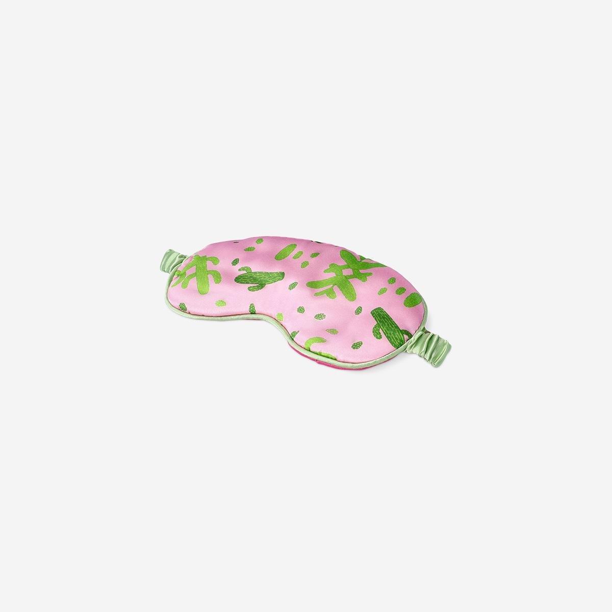 Multicolour Cactus Sleeping Mask For Adults