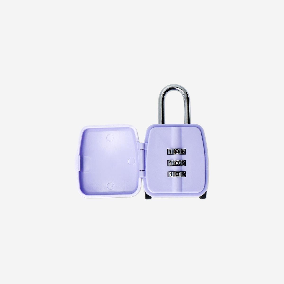 Yellow Suitcase Combination Padlock