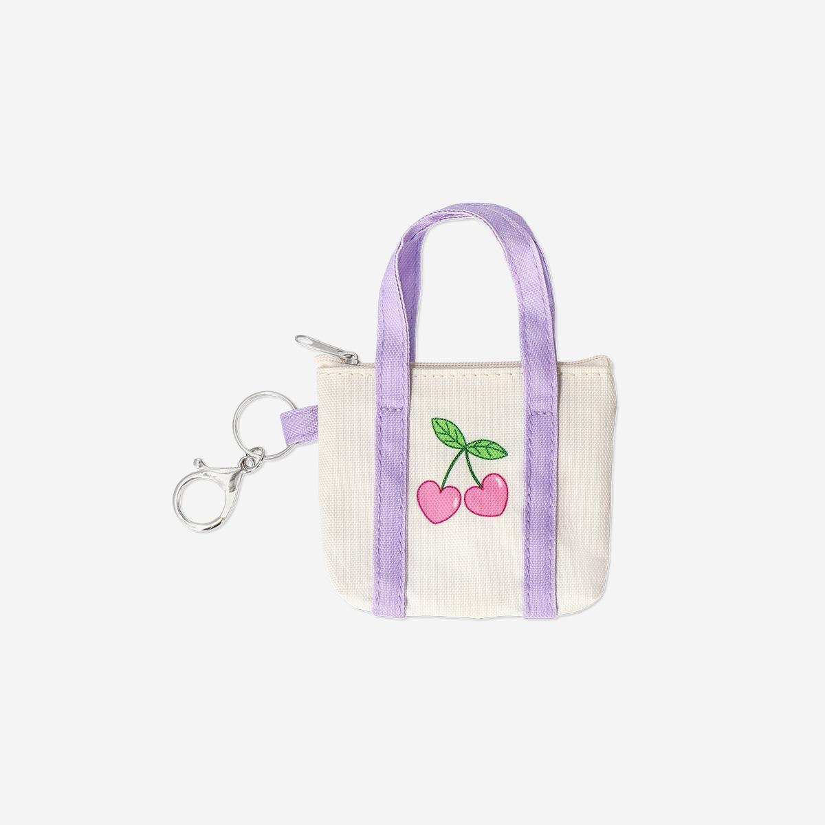 Multicolour Bag Key Ring - Mini Bag