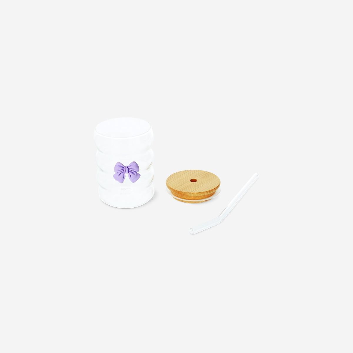 Multicolour Bow Drinking Cup - 350 Ml
