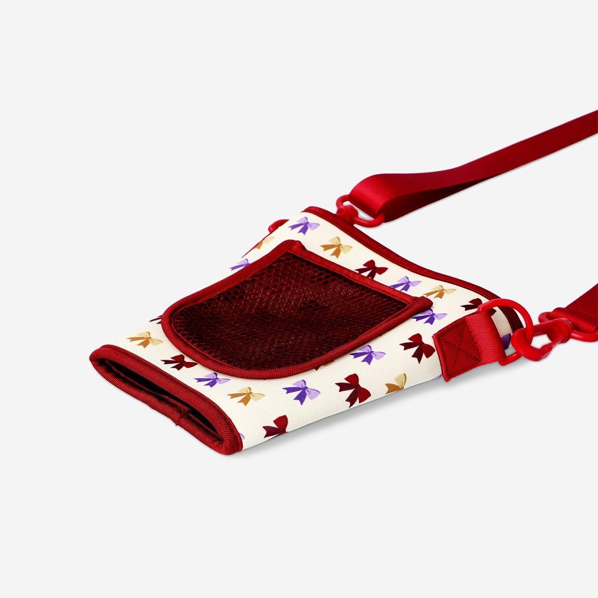 Multicolour Bow Print Cup Holder