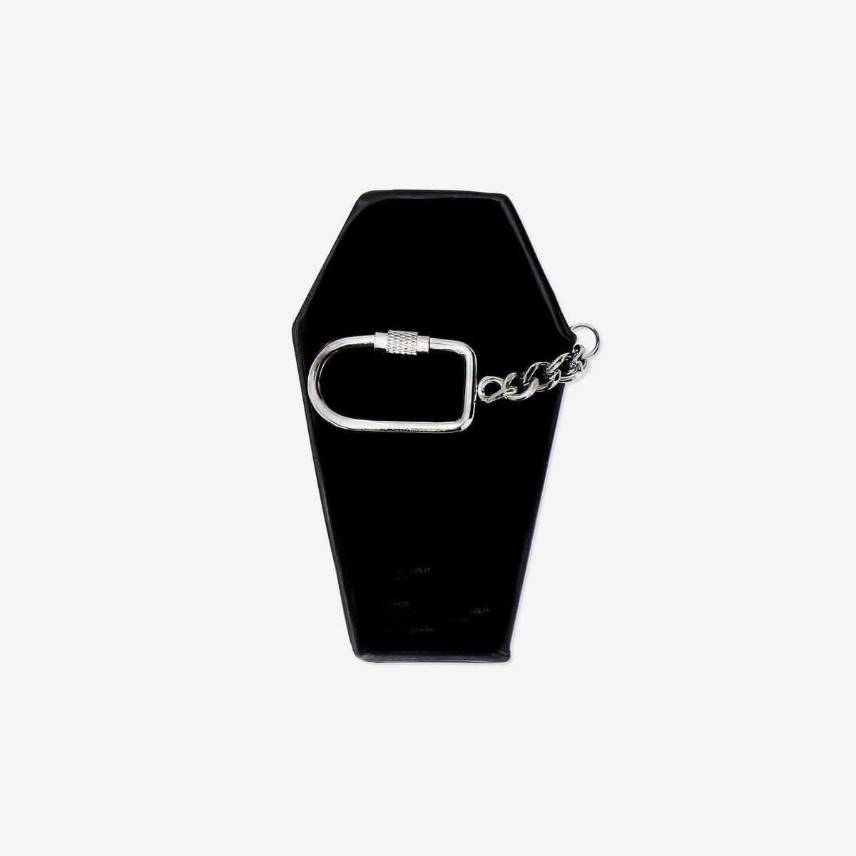 Black Coffin Pocket Mirror