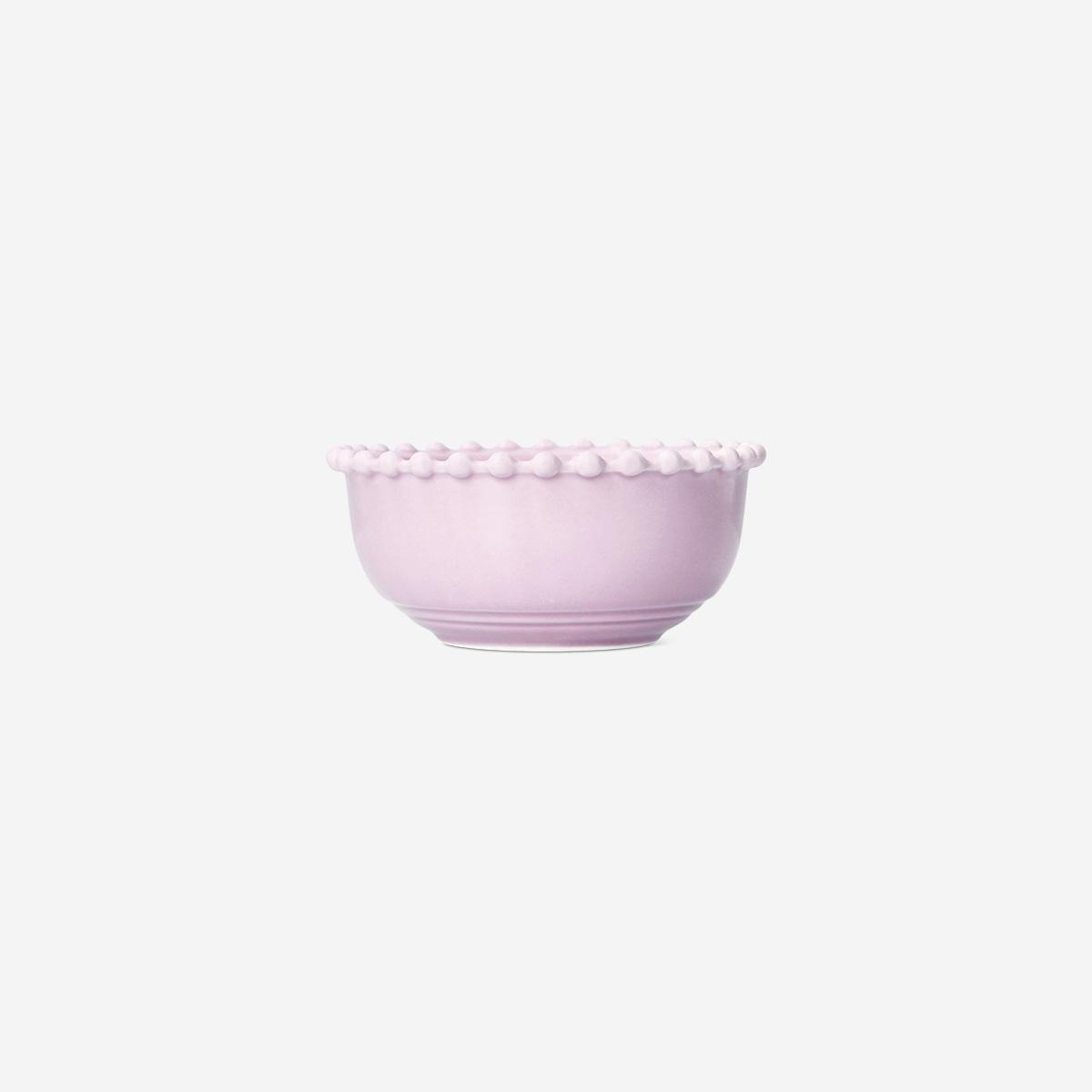 Purple Ceramic Bubble Edge Bowl