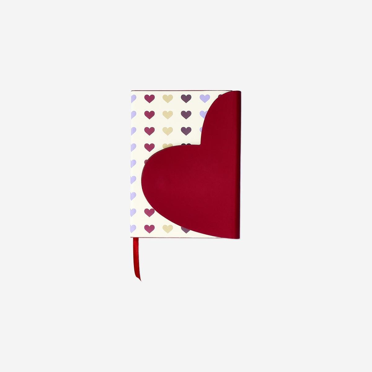 Multicolour Heart Cover Notebook