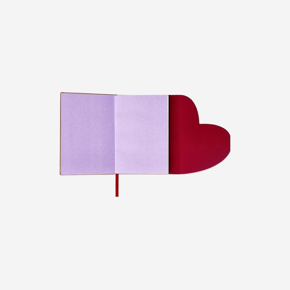 Multicolour Heart Cover Notebook