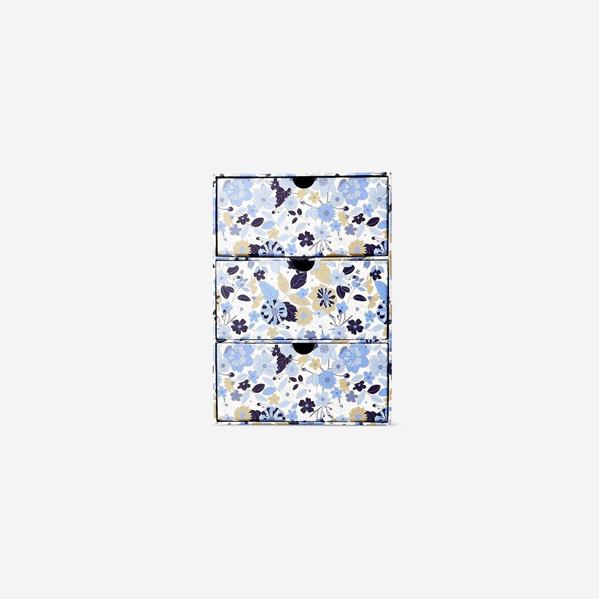 Multicolour Floral Desk Tidy