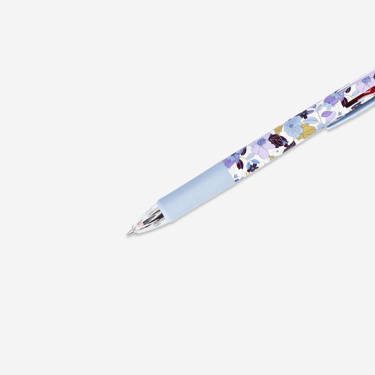 Multicolour Floral Ballpoint Pen- Multicolour Ink