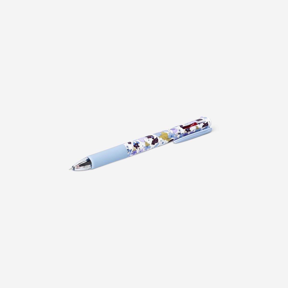 Multicolour Floral Ballpoint Pen- Multicolour Ink