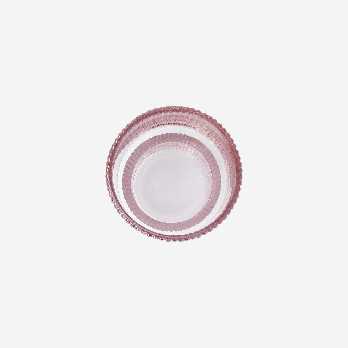 Pink Drinking Glass - 200 Ml