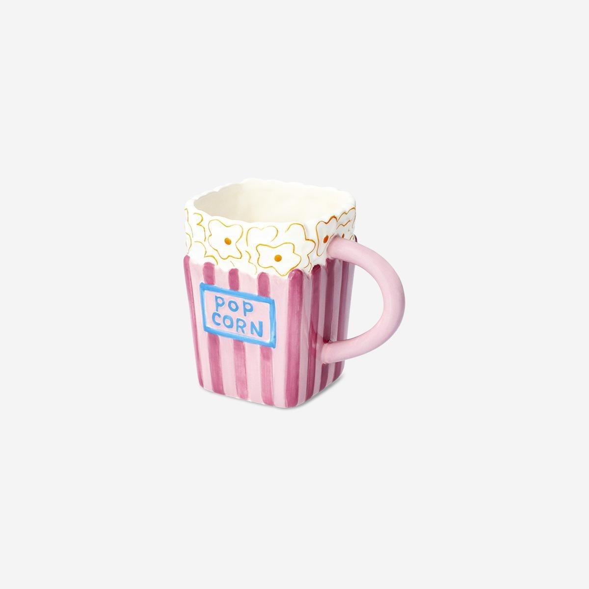 Multicolour Popcorn Mug - 370 Ml