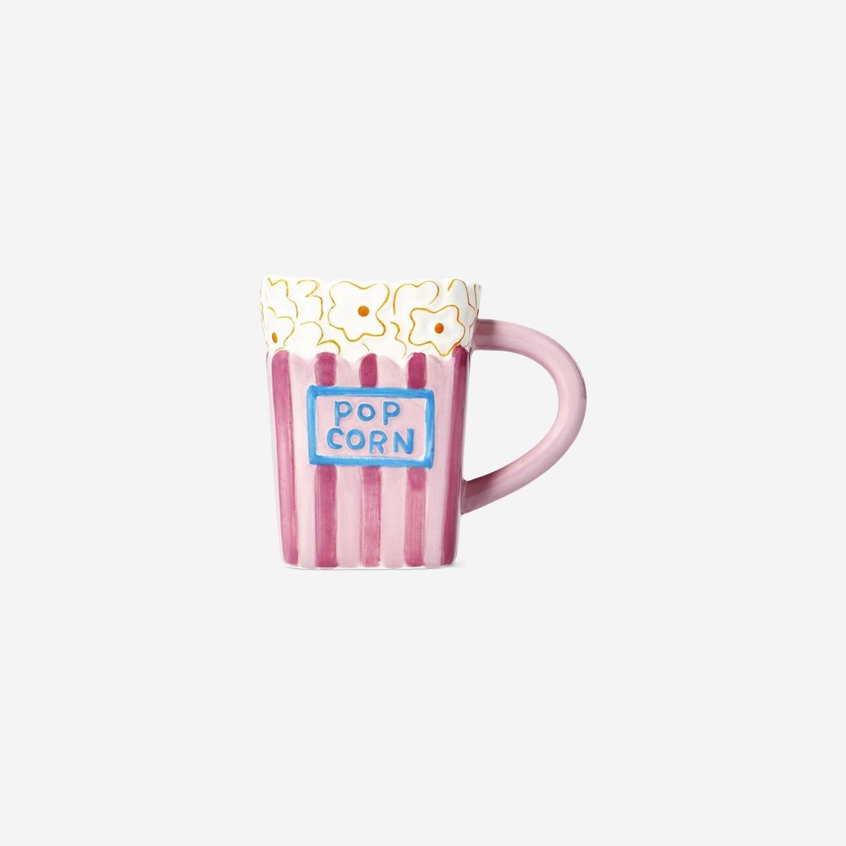 Multicolour Popcorn Mug - 370 Ml
