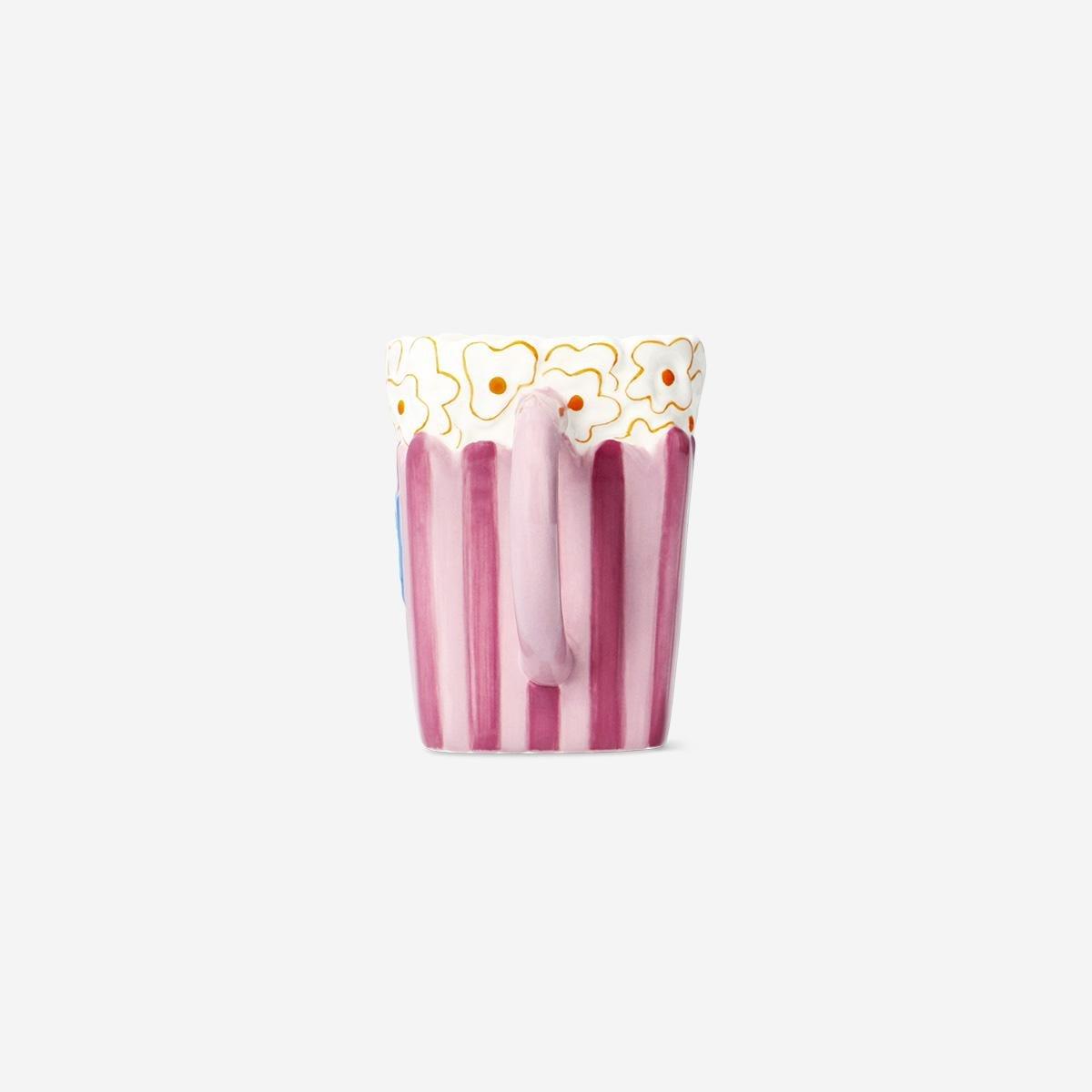 Multicolour Popcorn Mug - 370 Ml