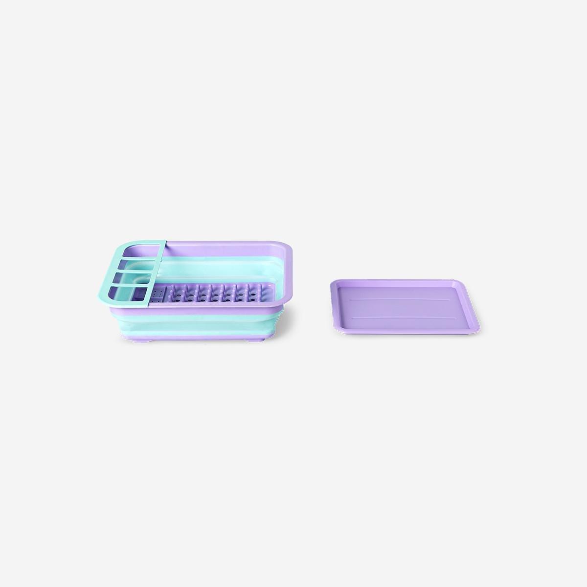 Multicolour Foldable Dish Drainer